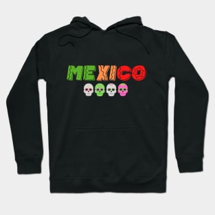 Mexico. skull Hoodie